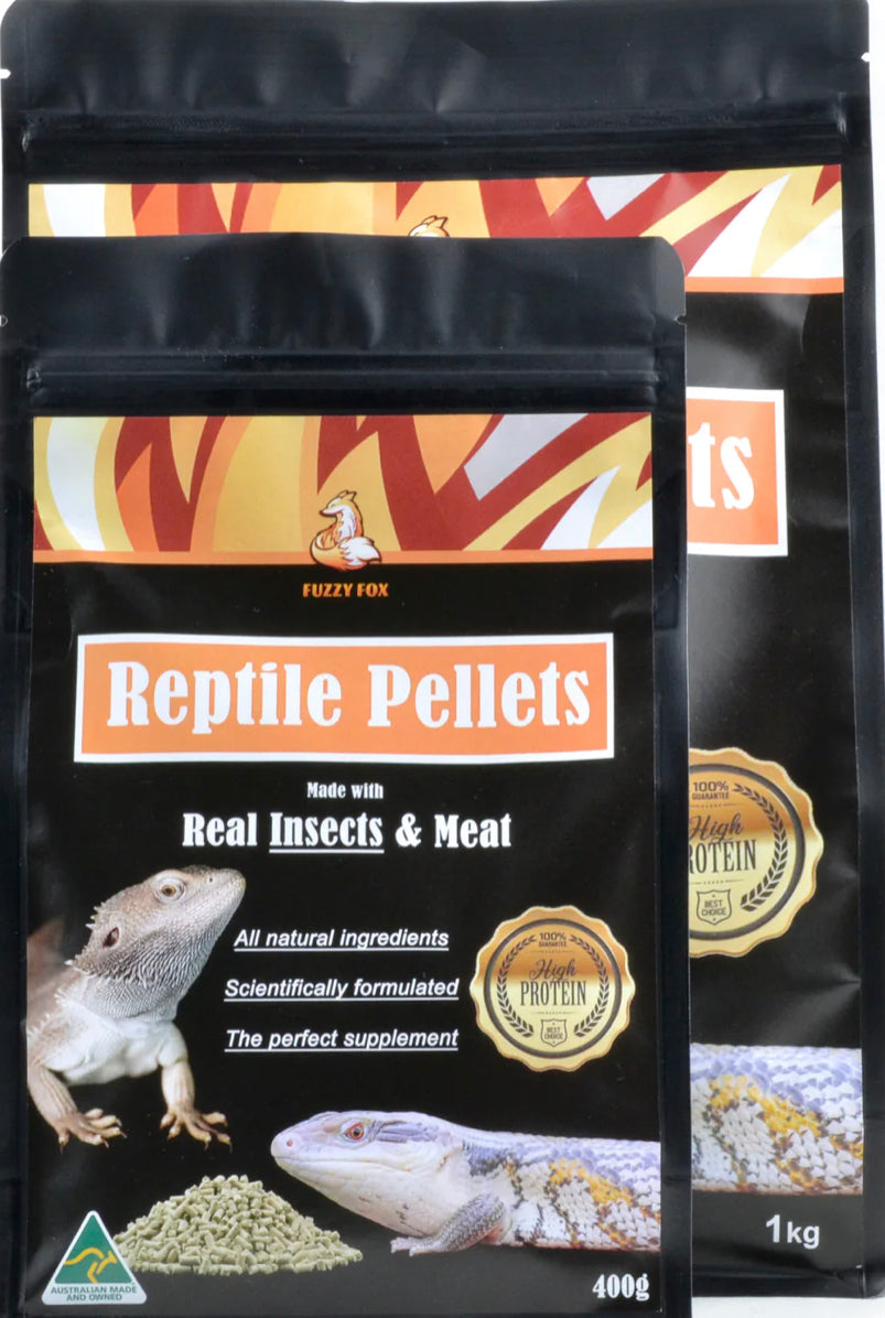 Fuzzy Fox Reptile Pellets 400g