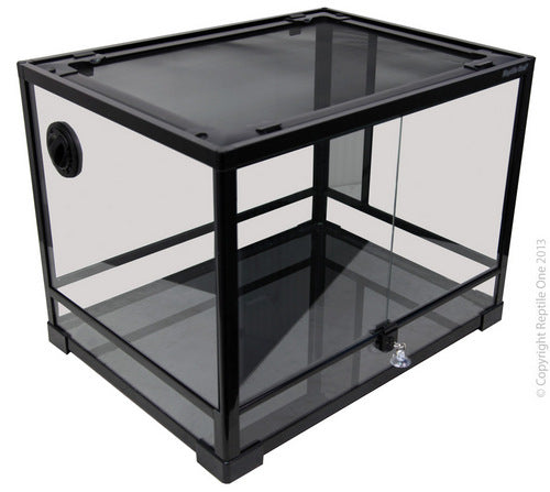 REPTILE ONE RTF 600H Glass Hinged Door Terrarium 60x45x45cm