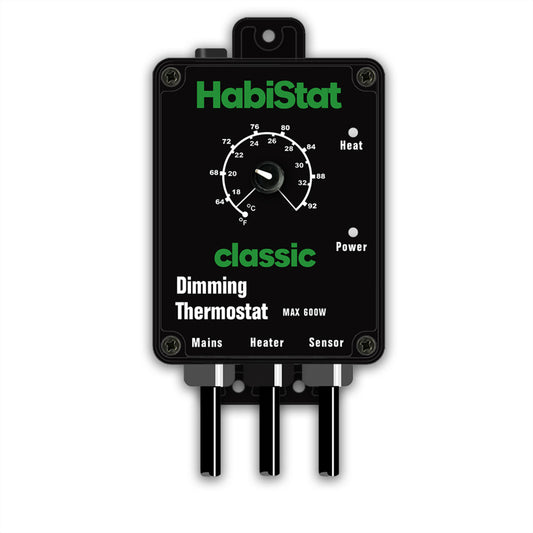 Habistat Dimming Thermostat (Black)