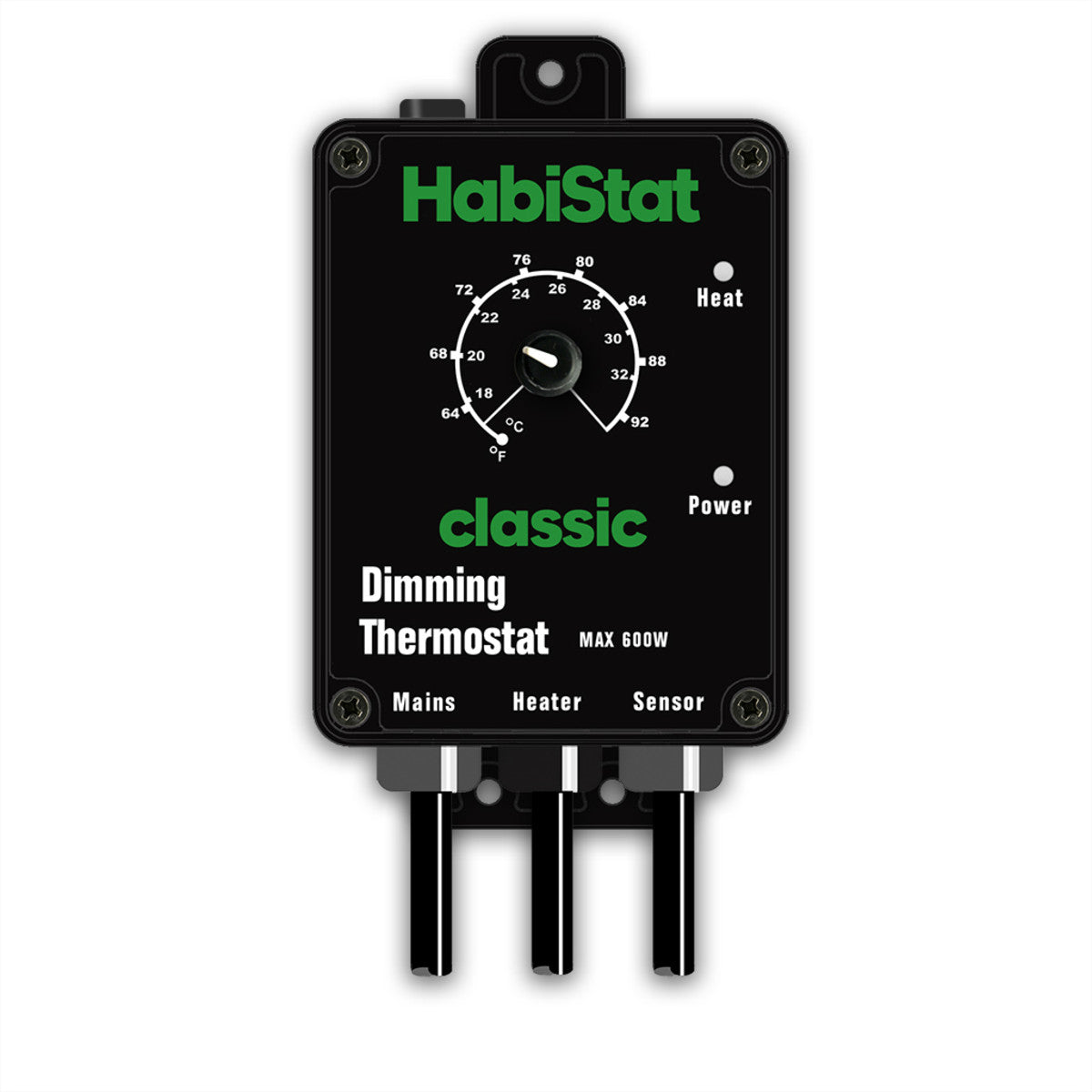 Habistat Dimming Thermostat (Black)