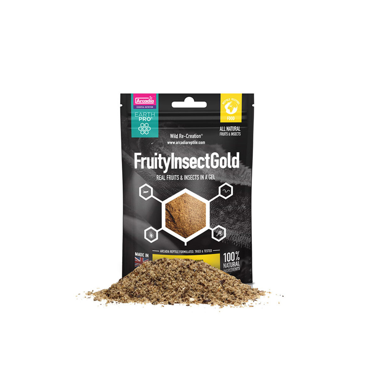 Arcadia EarthPro Fruity Insect Gold - 50g